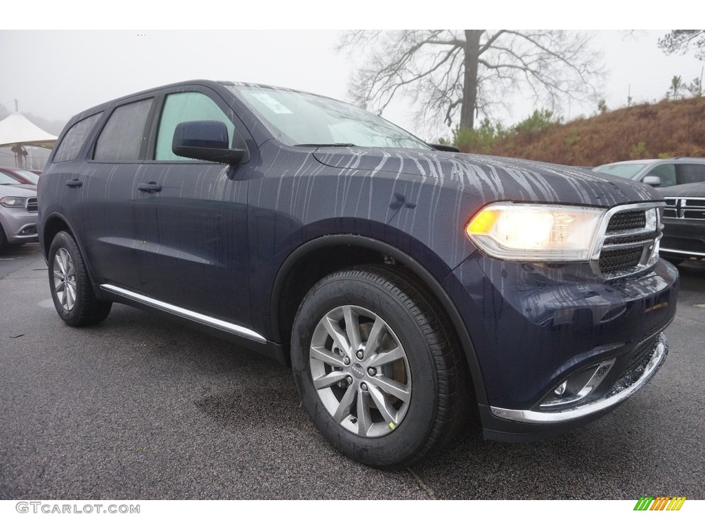 2017 Durango SXT - Blu By You Pearl / Black photo #3