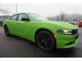 2017 Green Go Dodge Charger SXT  photo #5