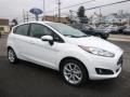 2016 Oxford White Ford Fiesta SE Hatchback  photo #3