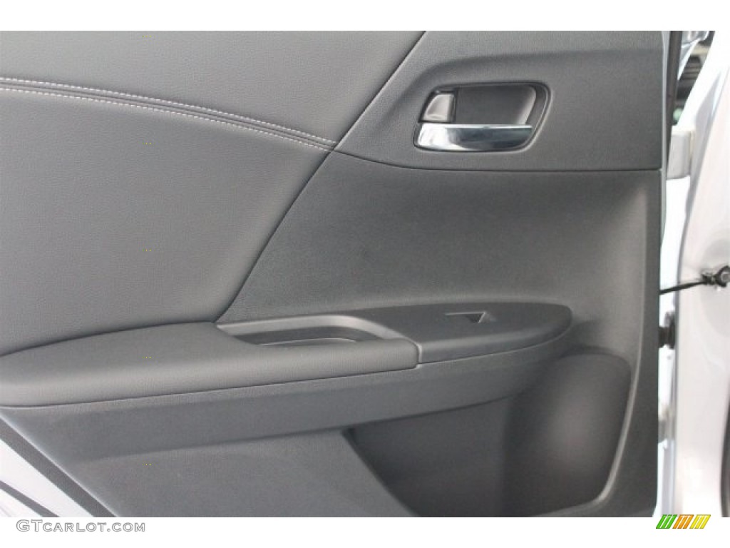 2017 Accord Sport Sedan - Lunar Silver Metallic / Black photo #24