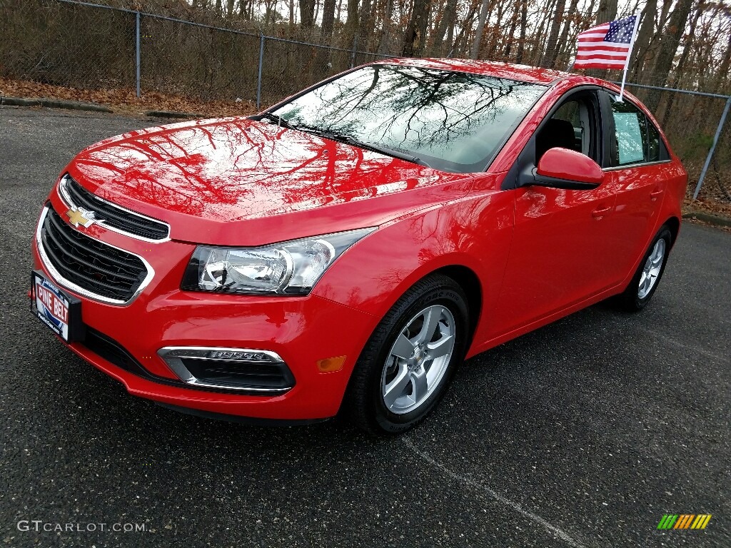 2016 Cruze Limited LT - Red Hot / Jet Black photo #3