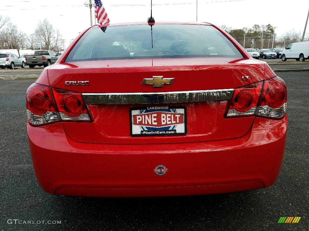 2016 Cruze Limited LT - Red Hot / Jet Black photo #8