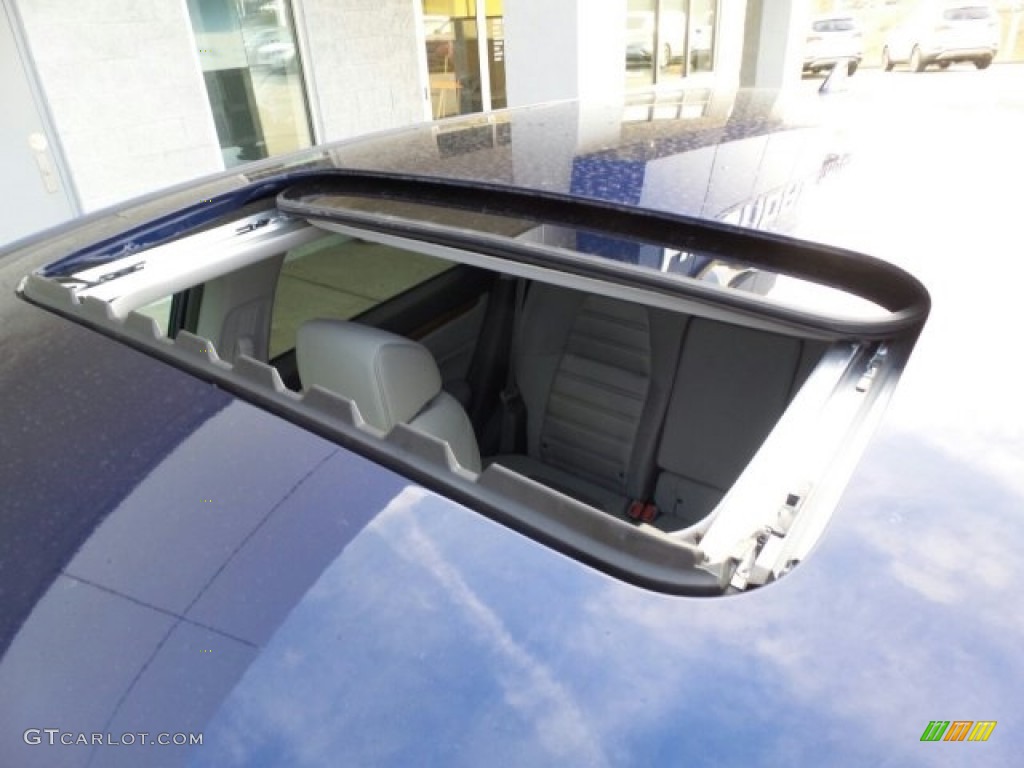 2017 CR-V EX AWD - Obsidian Blue Pearl / Gray photo #37