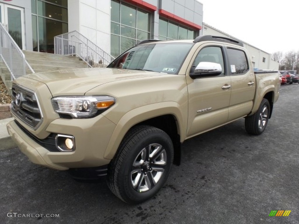 2017 Tacoma Limited Double Cab 4x4 - Quicksand / Limited Hickory photo #5