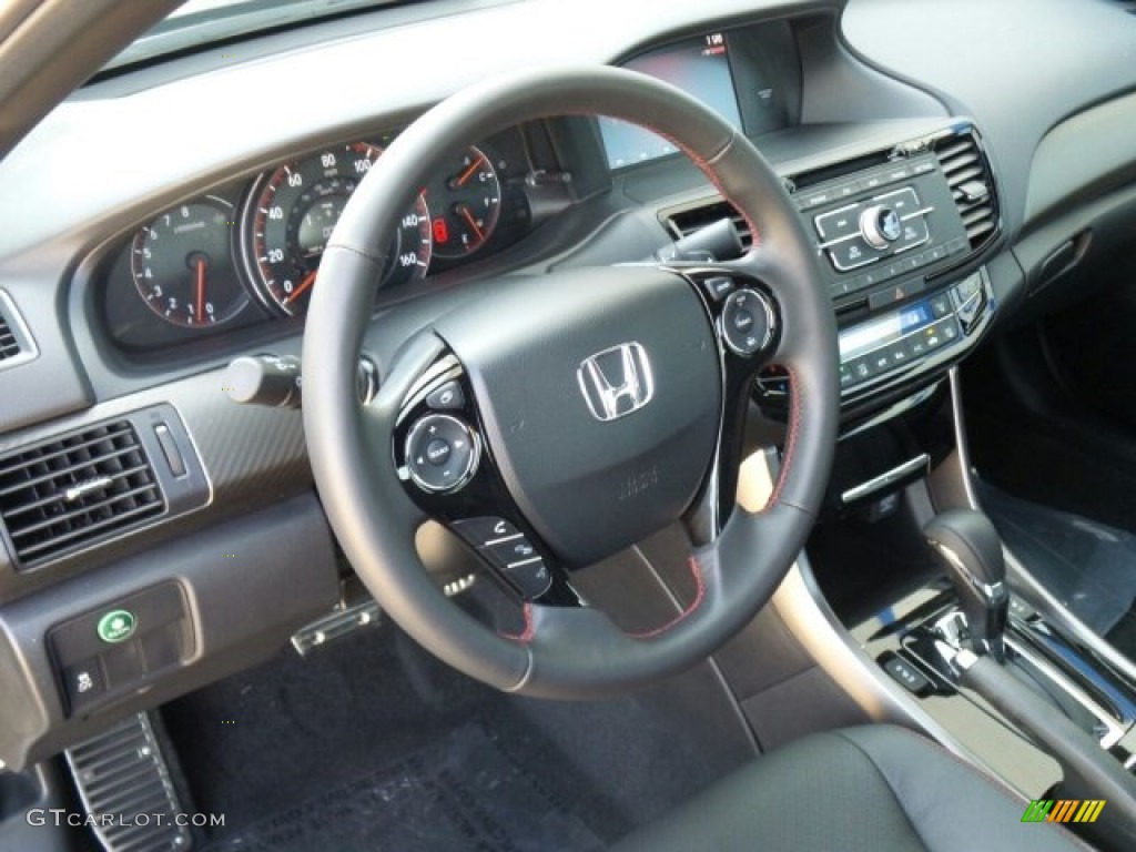 2017 Accord Sport Special Edition Sedan - Modern Steel Metallic / Black photo #9