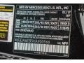  2017 GLE 43 AMG 4Matic Obsidian Black Metallic Color Code 197