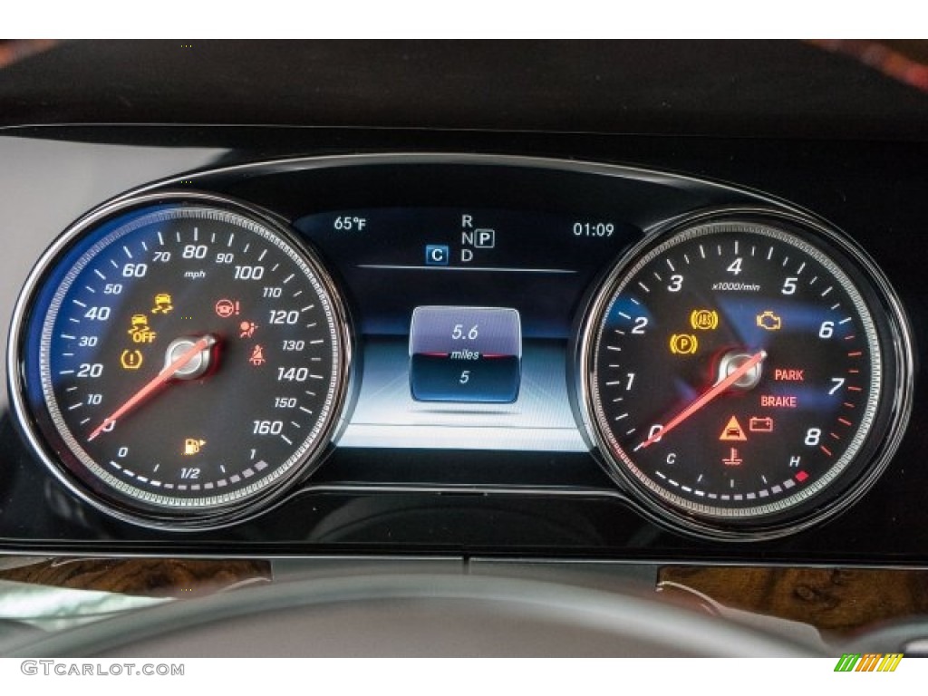 2017 Mercedes-Benz E 300 Sedan Gauges Photo #118609169