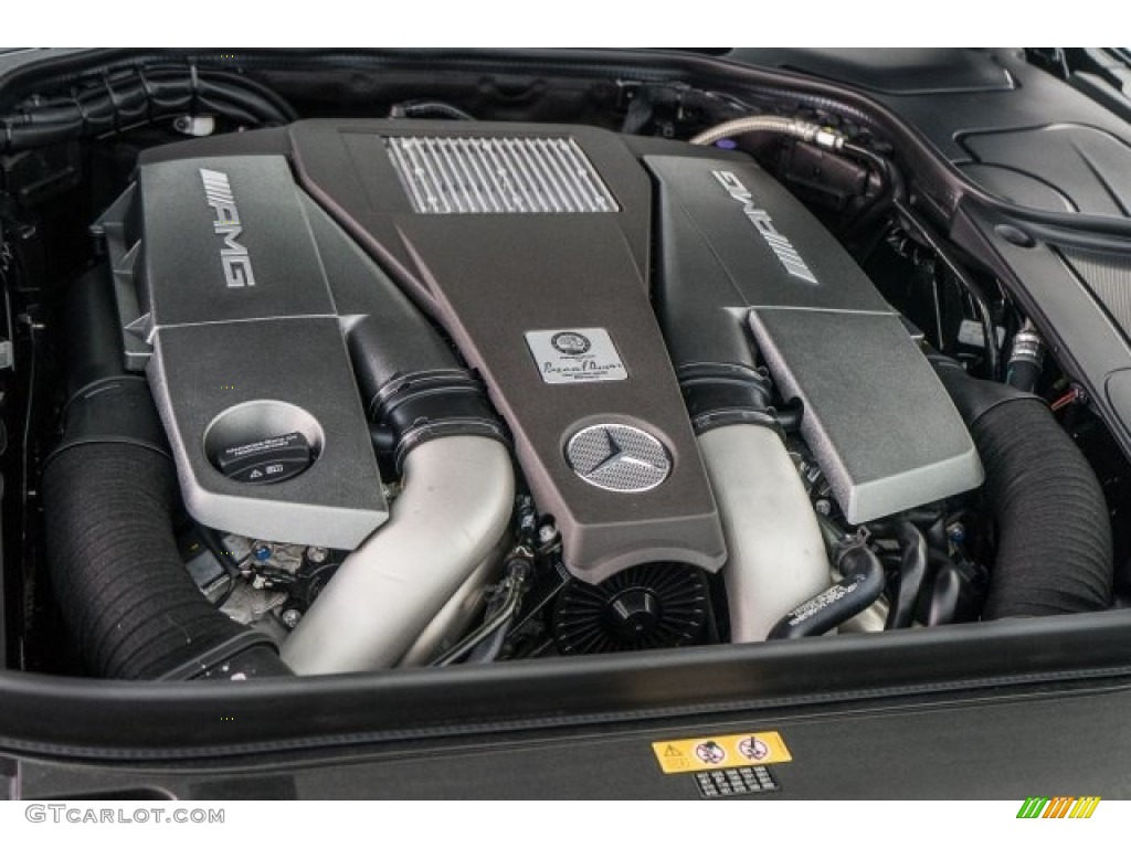 2017 Mercedes-Benz S 63 AMG 4Matic Cabriolet 5.5 Liter AMG biturbo DOHC 32-Valve VVT V8 Engine Photo #118609811