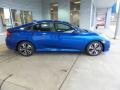 2017 Aegean Blue Metallic Honda Civic EX-T Sedan  photo #2