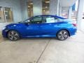 2017 Aegean Blue Metallic Honda Civic EX-T Sedan  photo #6