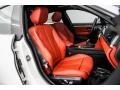  2017 4 Series 440i Gran Coupe Coral Red Interior