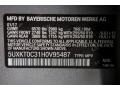  2017 X5 xDrive40e iPerformance Space Gray Metallic Color Code A52