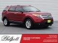 Ruby Red 2015 Ford Explorer XLT