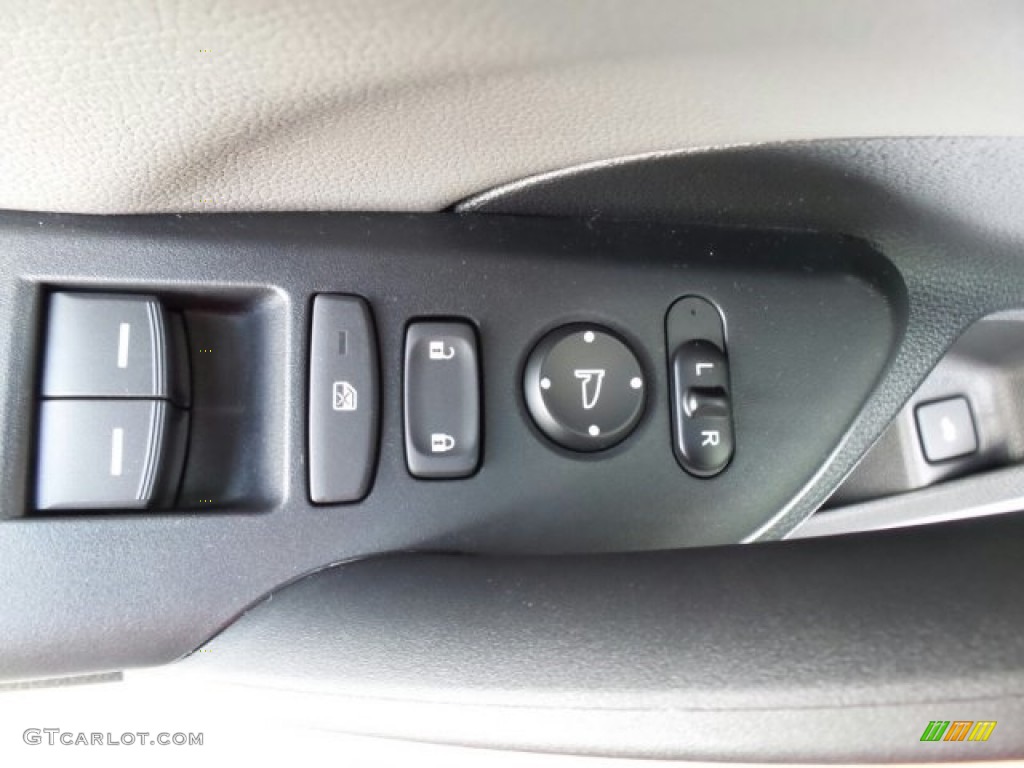 2017 Civic EX-L Coupe - Taffeta White / Black photo #15