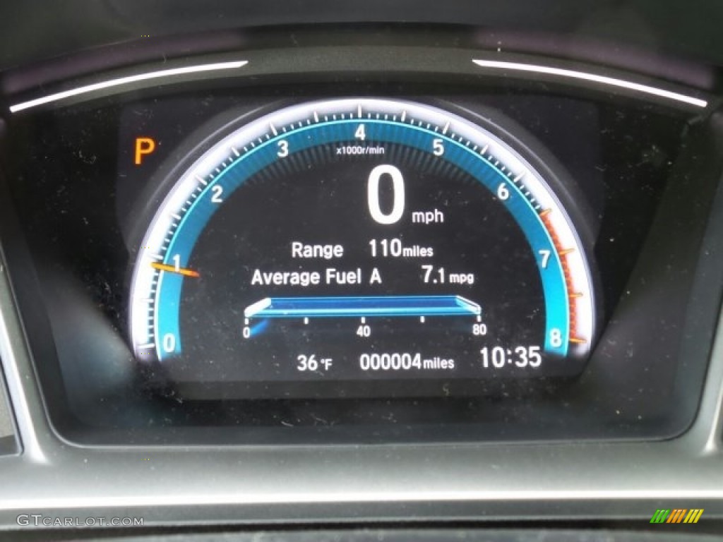 2017 Civic EX-L Coupe - Taffeta White / Black photo #17