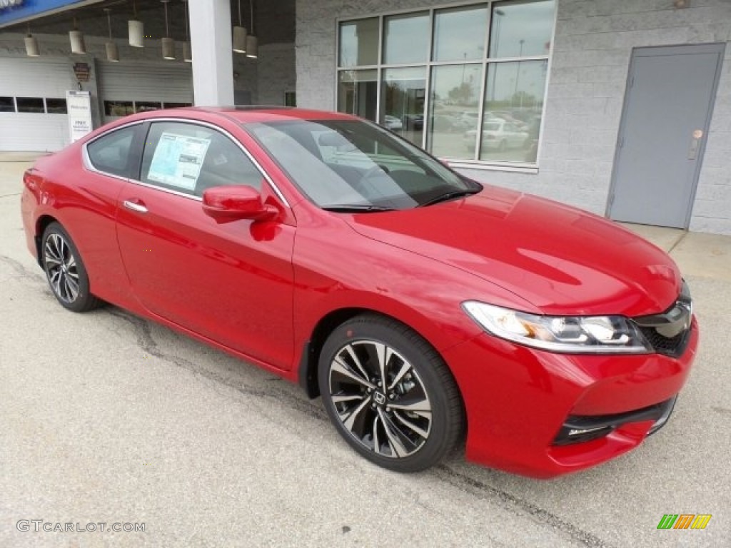 San Marino Red 2017 Honda Accord EX-L Coupe Exterior Photo #118612289