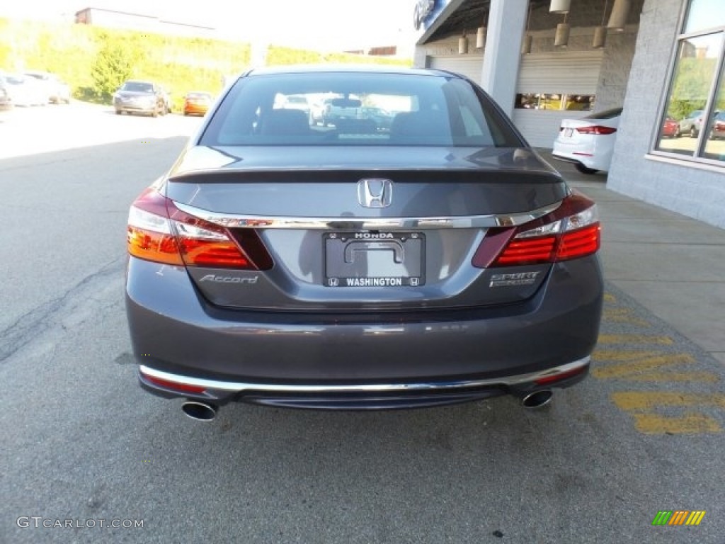 2017 Accord Sport Special Edition Sedan - Modern Steel Metallic / Black photo #3