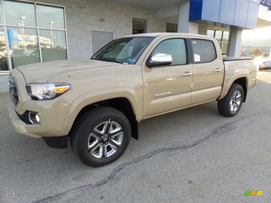 Quicksand 2017 Toyota Tacoma Limited Double Cab 4x4 Exterior Photo #118613855