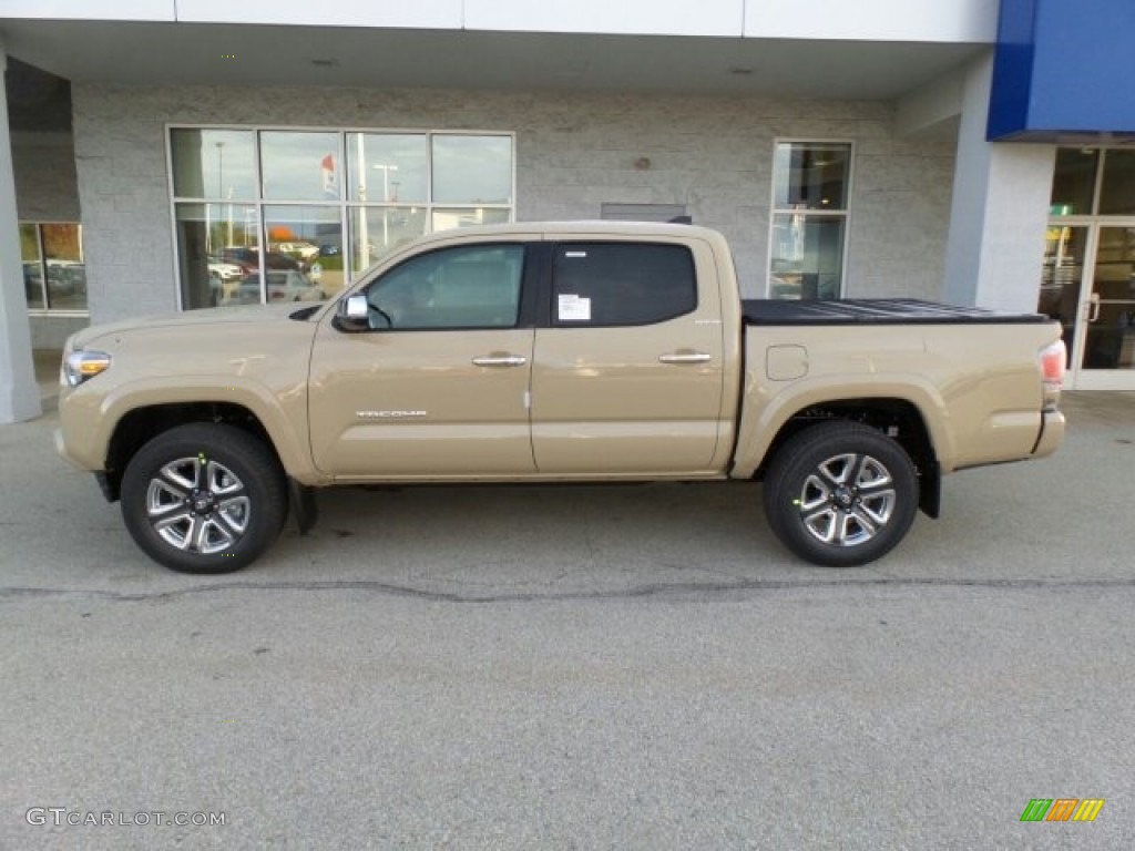 Quicksand 2017 Toyota Tacoma Limited Double Cab 4x4 Exterior Photo #118613882