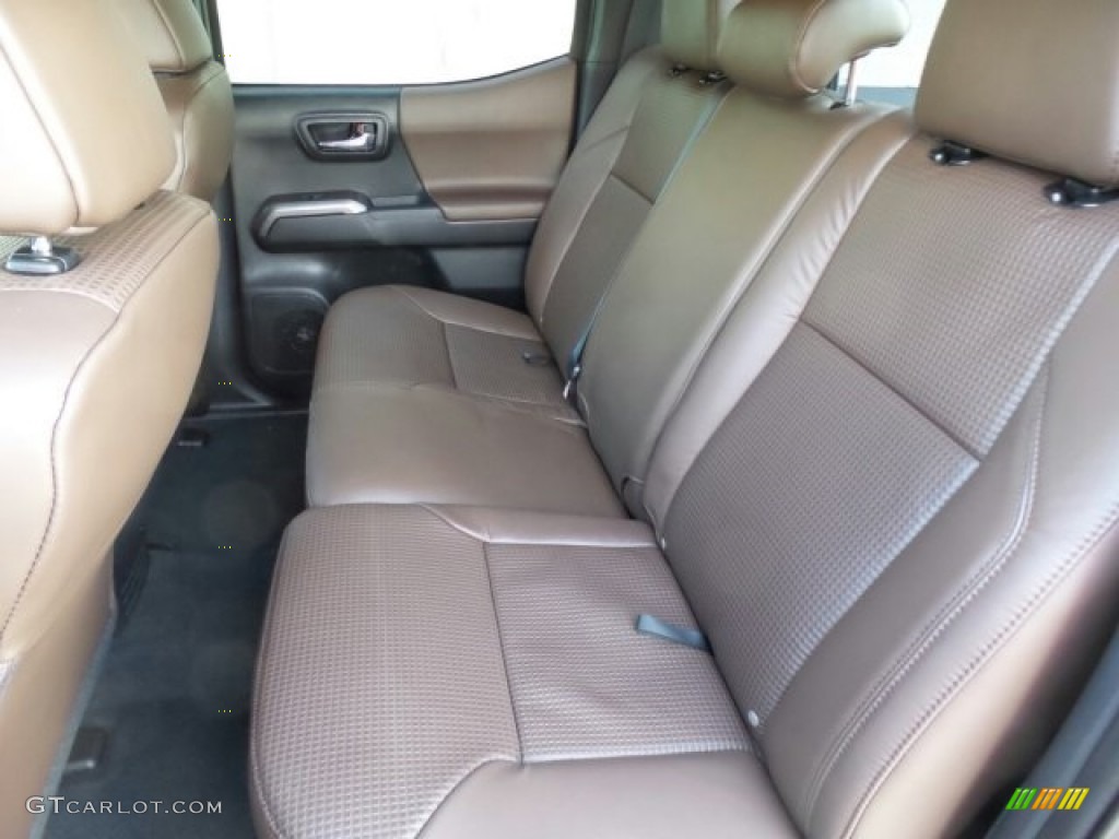 2017 Toyota Tacoma Limited Double Cab 4x4 Rear Seat Photo #118614038
