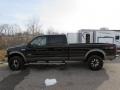 2007 Black Ford F250 Super Duty Lariat Crew Cab 4x4  photo #3