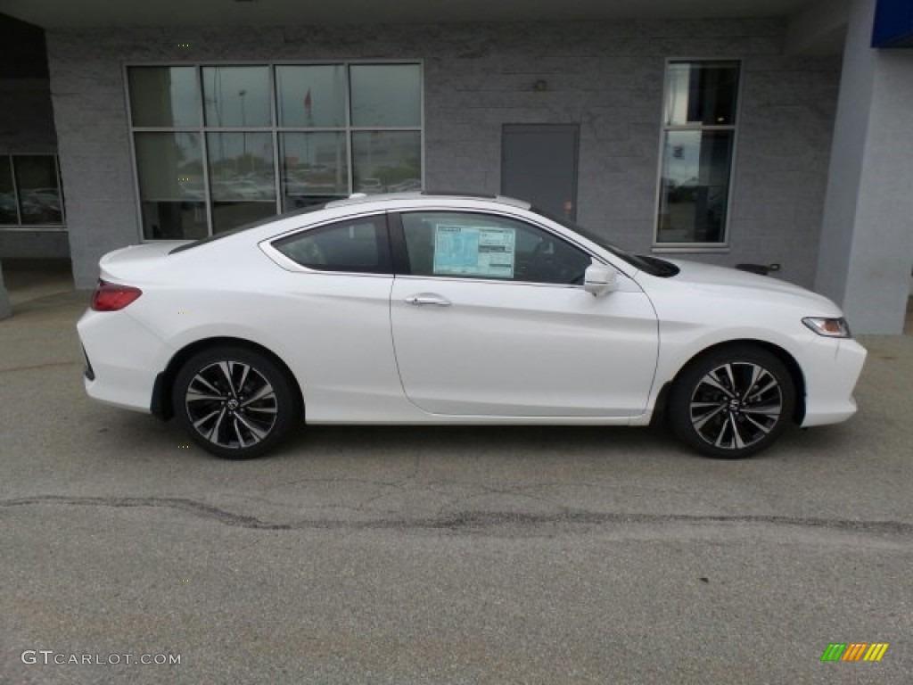 White Orchid Pearl 2017 Honda Accord EX Coupe Exterior Photo #118616522