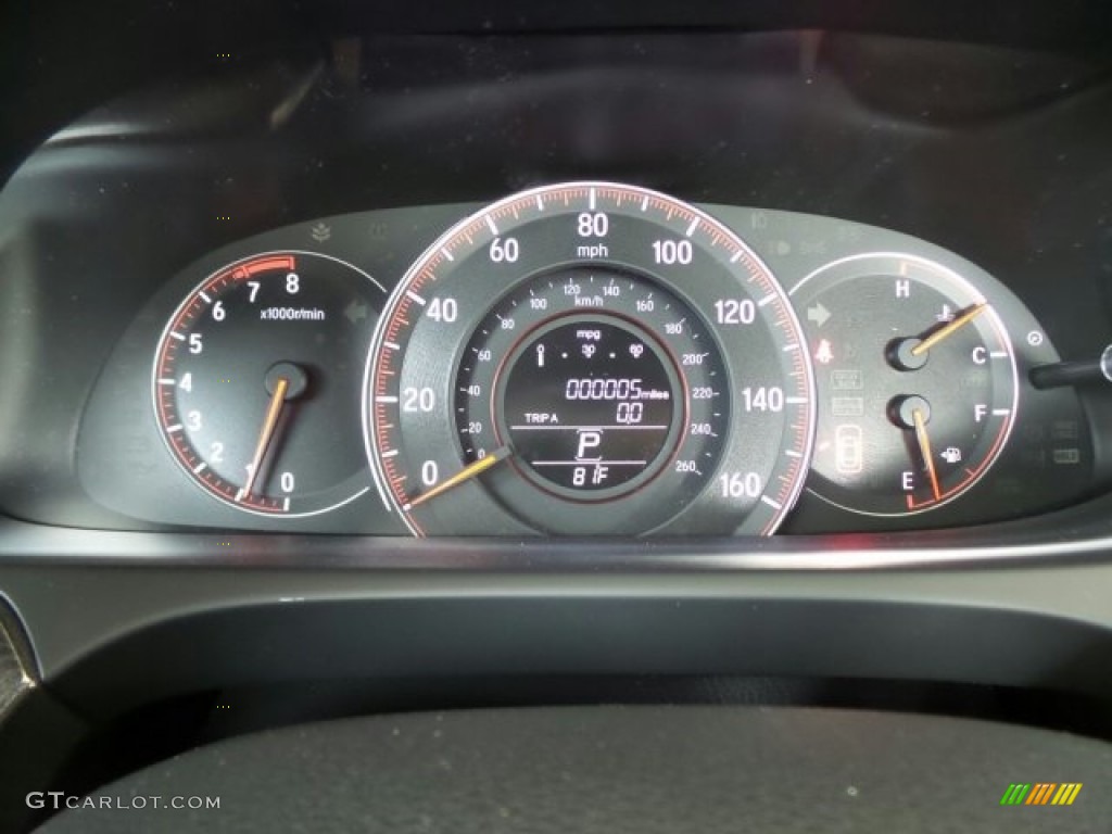 2017 Honda Accord EX Coupe Gauges Photos