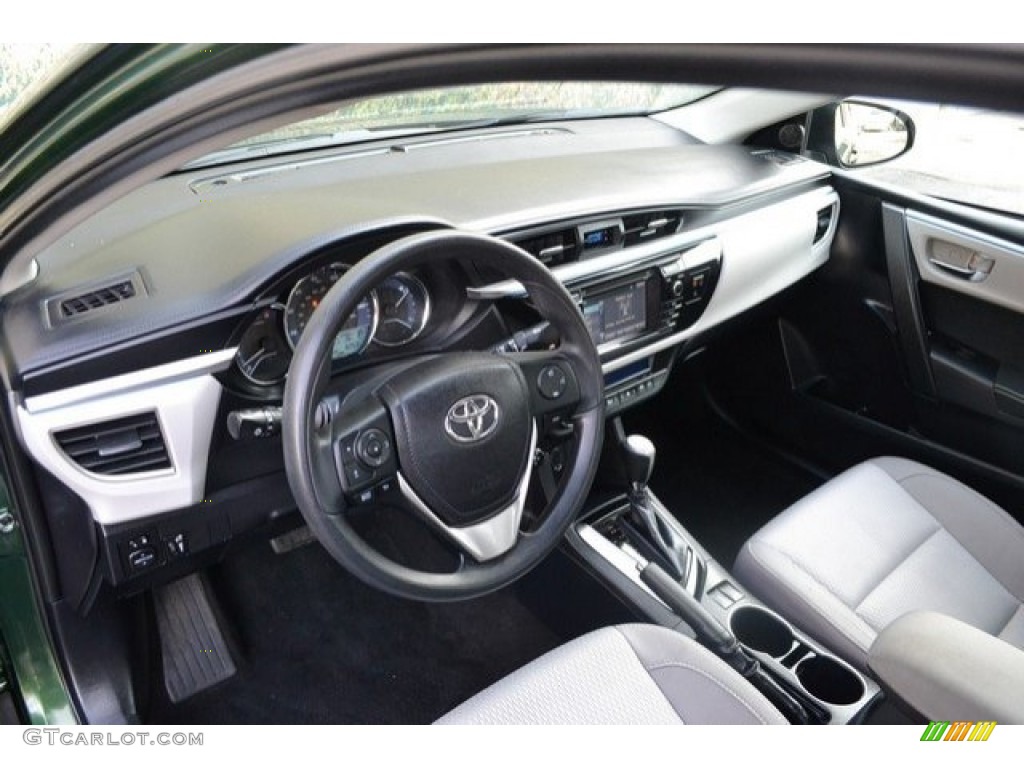 2014 Corolla LE Eco - 4Evergreen Mica / Ash photo #9