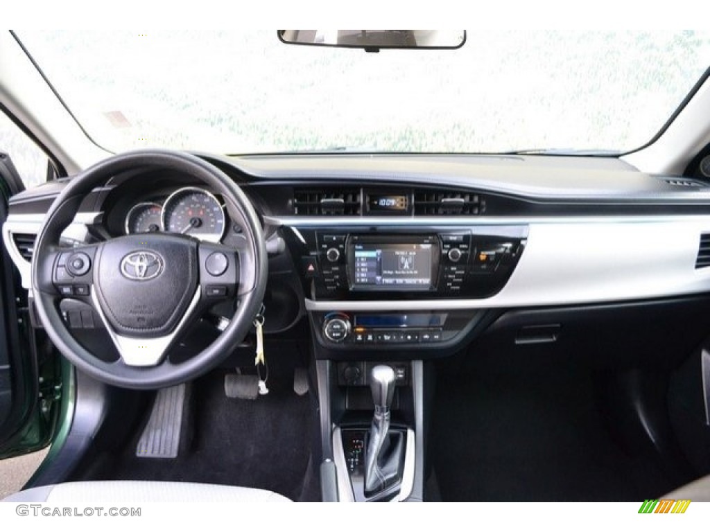 2014 Corolla LE Eco - 4Evergreen Mica / Ash photo #12