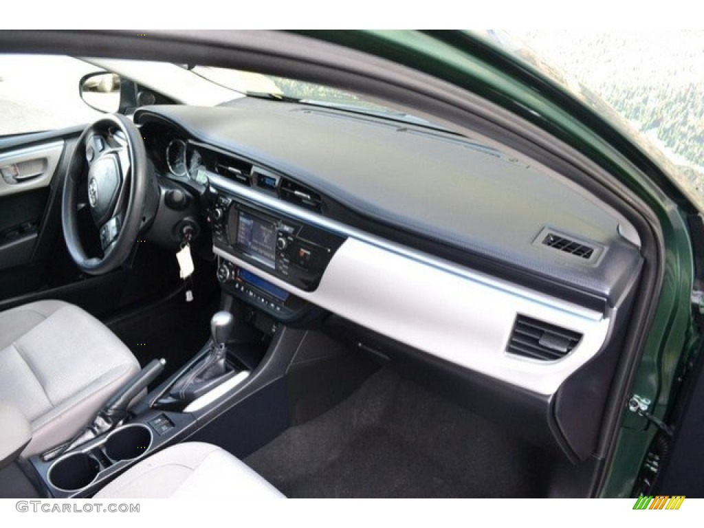 2014 Corolla LE Eco - 4Evergreen Mica / Ash photo #14