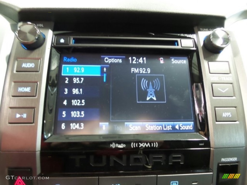 2017 Toyota Tundra SR5 CrewMax 4x4 Audio System Photo #118617998