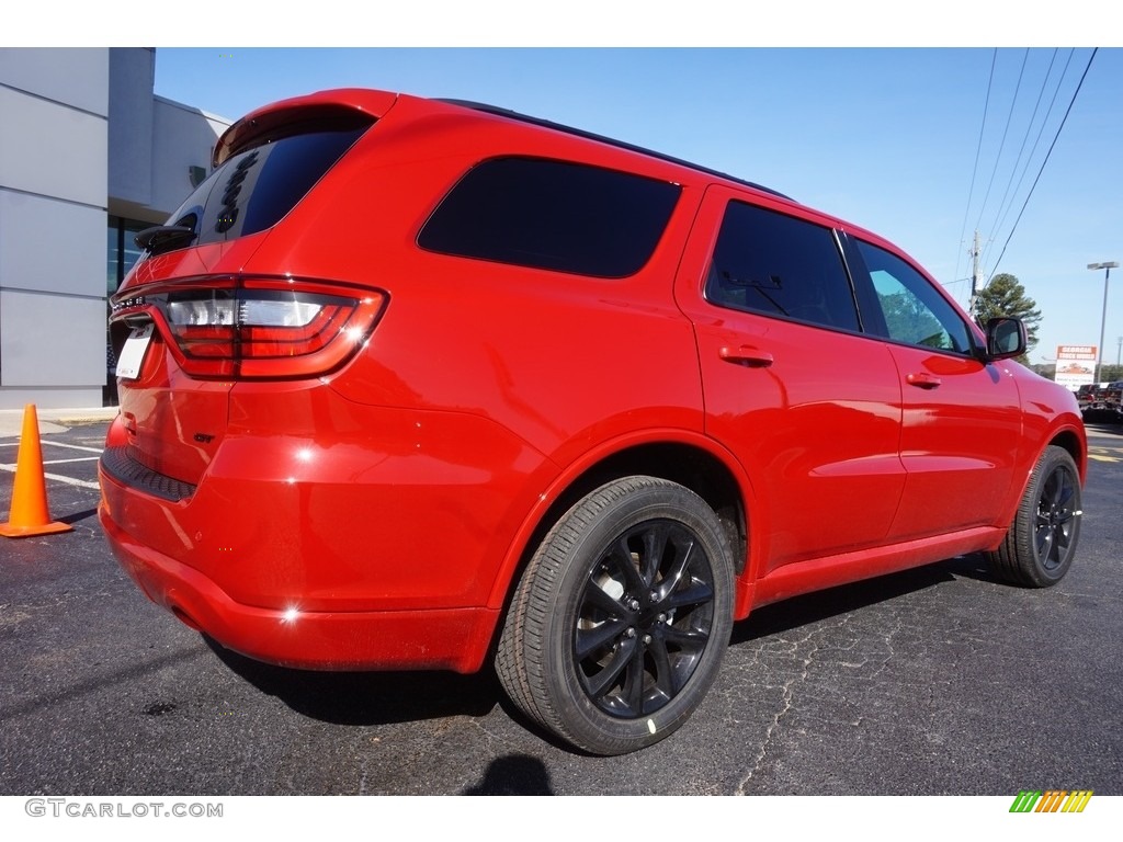 2017 Durango GT - Redline / Black photo #7