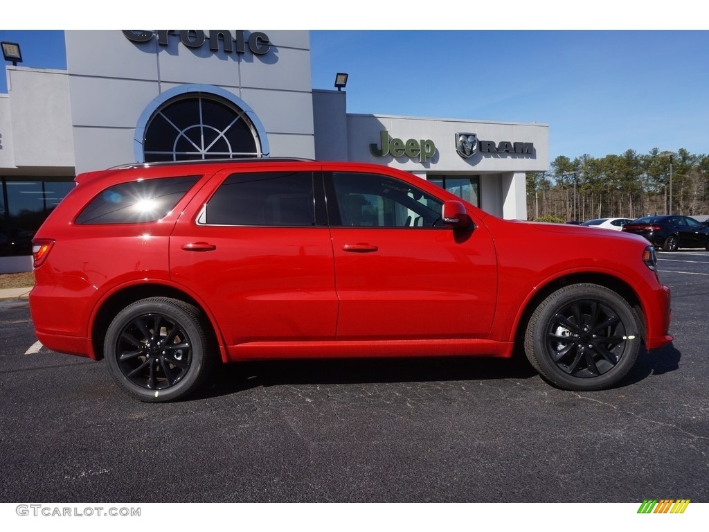 2017 Durango GT - Redline / Black photo #8