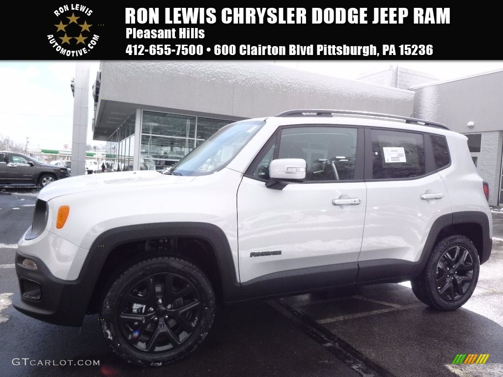 Alpine White Jeep Renegade