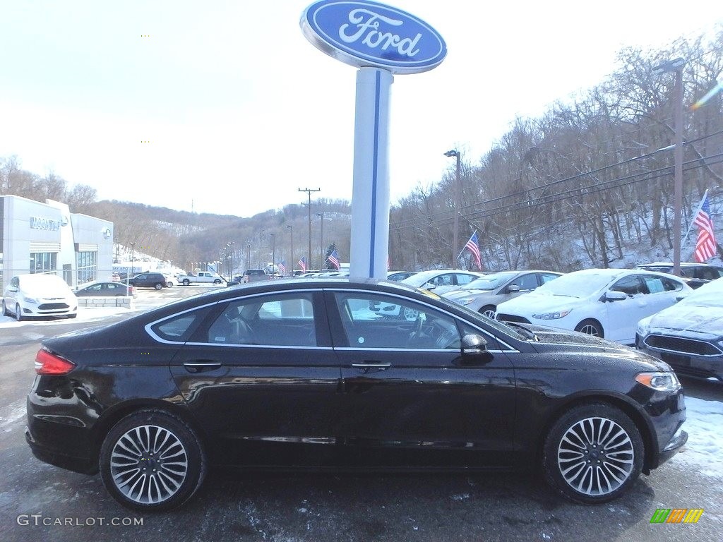 2017 Fusion SE AWD - Shadow Black / Ebony photo #1