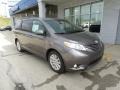 2017 Predawn Gray Mica Toyota Sienna XLE AWD  photo #1