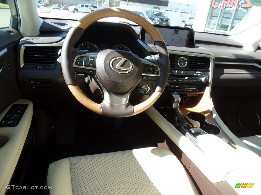 2017 Lexus RX 350 AWD Parchment Dashboard Photo #118623361