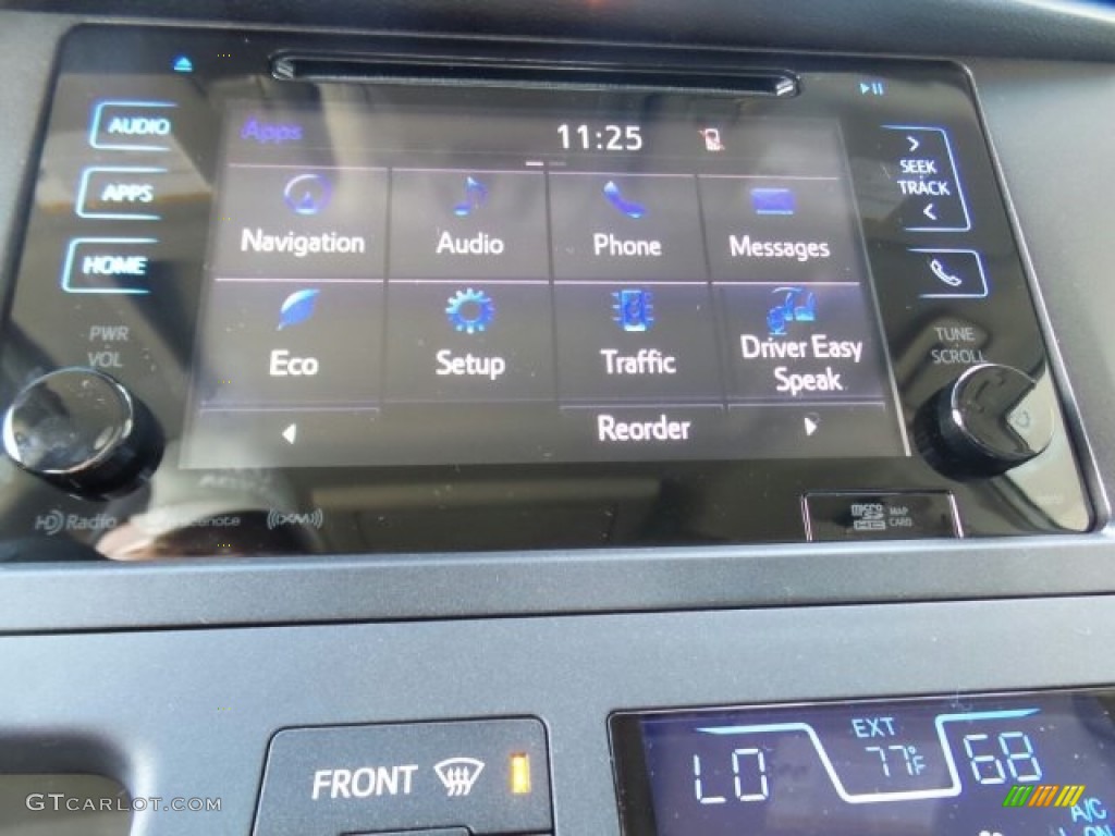 2017 Toyota Sienna XLE AWD Controls Photo #118623929