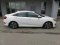 White Orchid Pearl 2017 Honda Civic EX-L Sedan Exterior