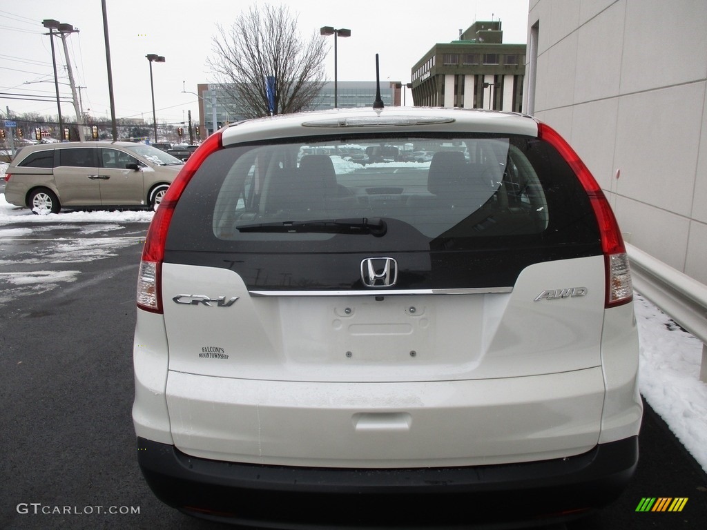 2014 CR-V LX AWD - White Diamond Pearl / Gray photo #5