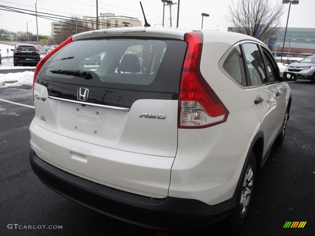 2014 CR-V LX AWD - White Diamond Pearl / Gray photo #6