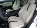 Front Seat of 2017 Civic EX-L Sedan