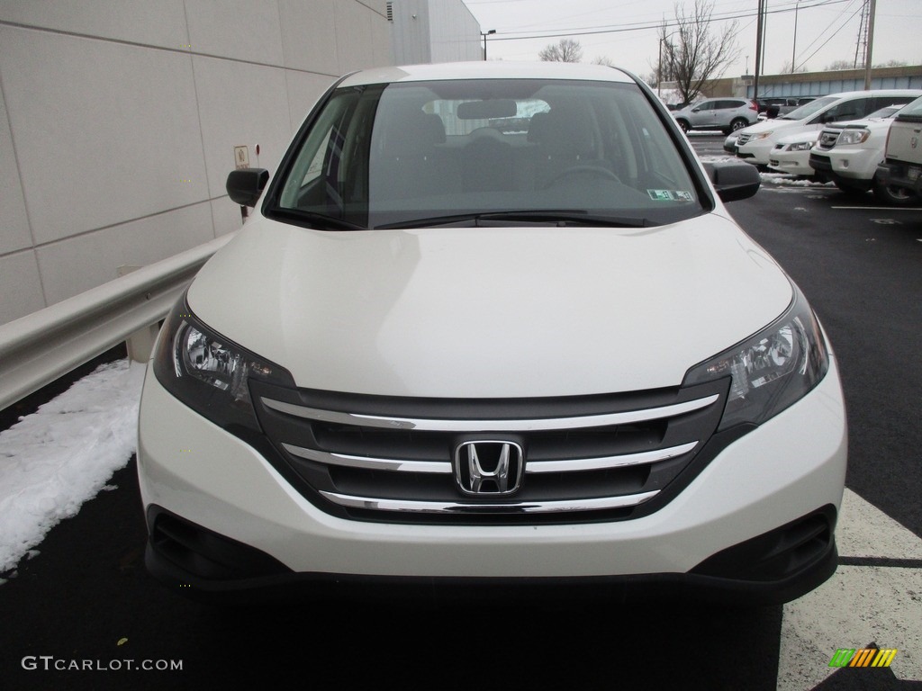 2014 CR-V LX AWD - White Diamond Pearl / Gray photo #8