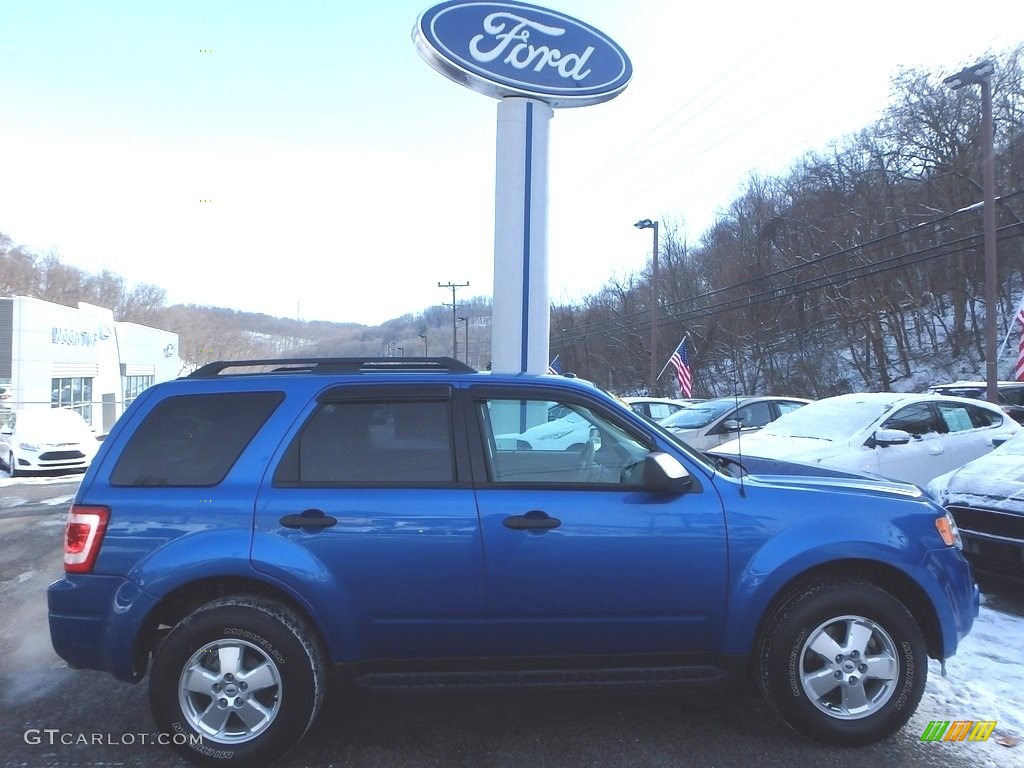 2012 Escape XLT V6 4WD - Blue Flame Metallic / Stone photo #1