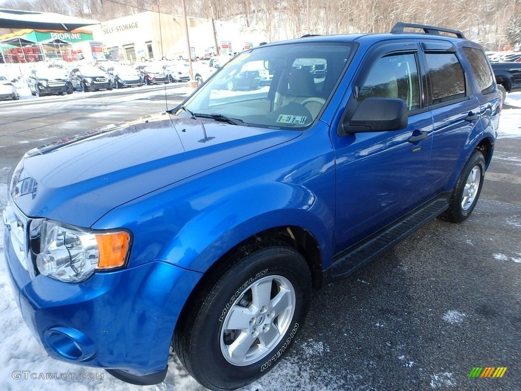 2012 Escape XLT V6 4WD - Blue Flame Metallic / Stone photo #7