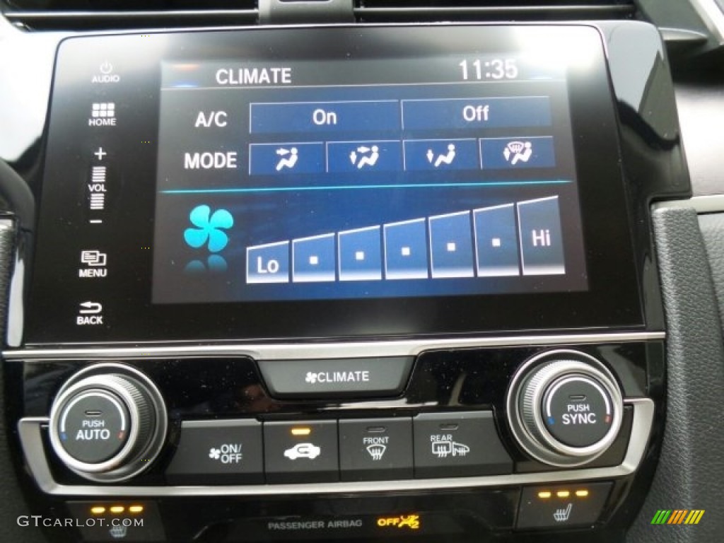 2017 Honda Civic EX-L Sedan Controls Photos