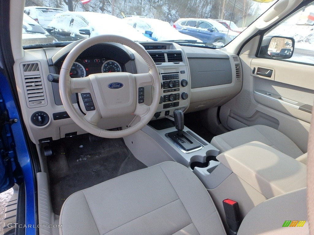 2012 Escape XLT V6 4WD - Blue Flame Metallic / Stone photo #17