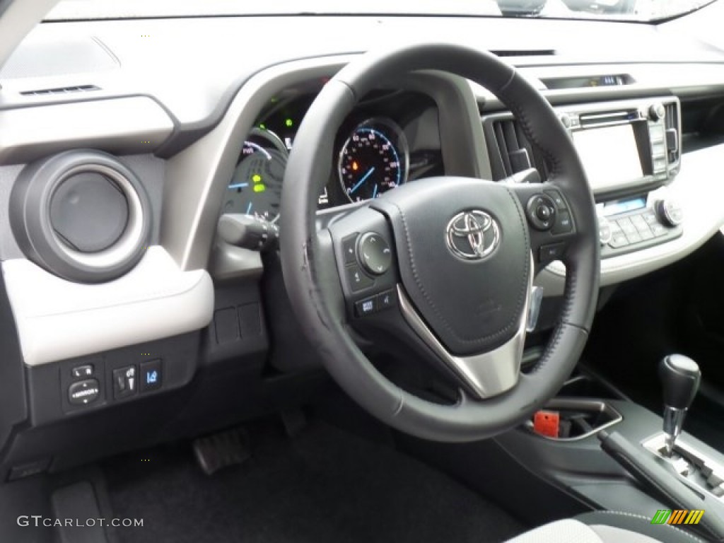 2017 Toyota RAV4 XLE AWD Hybrid Dashboard Photos