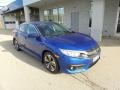 2017 Aegean Blue Metallic Honda Civic EX-T Sedan  photo #1