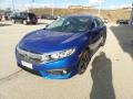 2017 Aegean Blue Metallic Honda Civic EX-T Sedan  photo #4